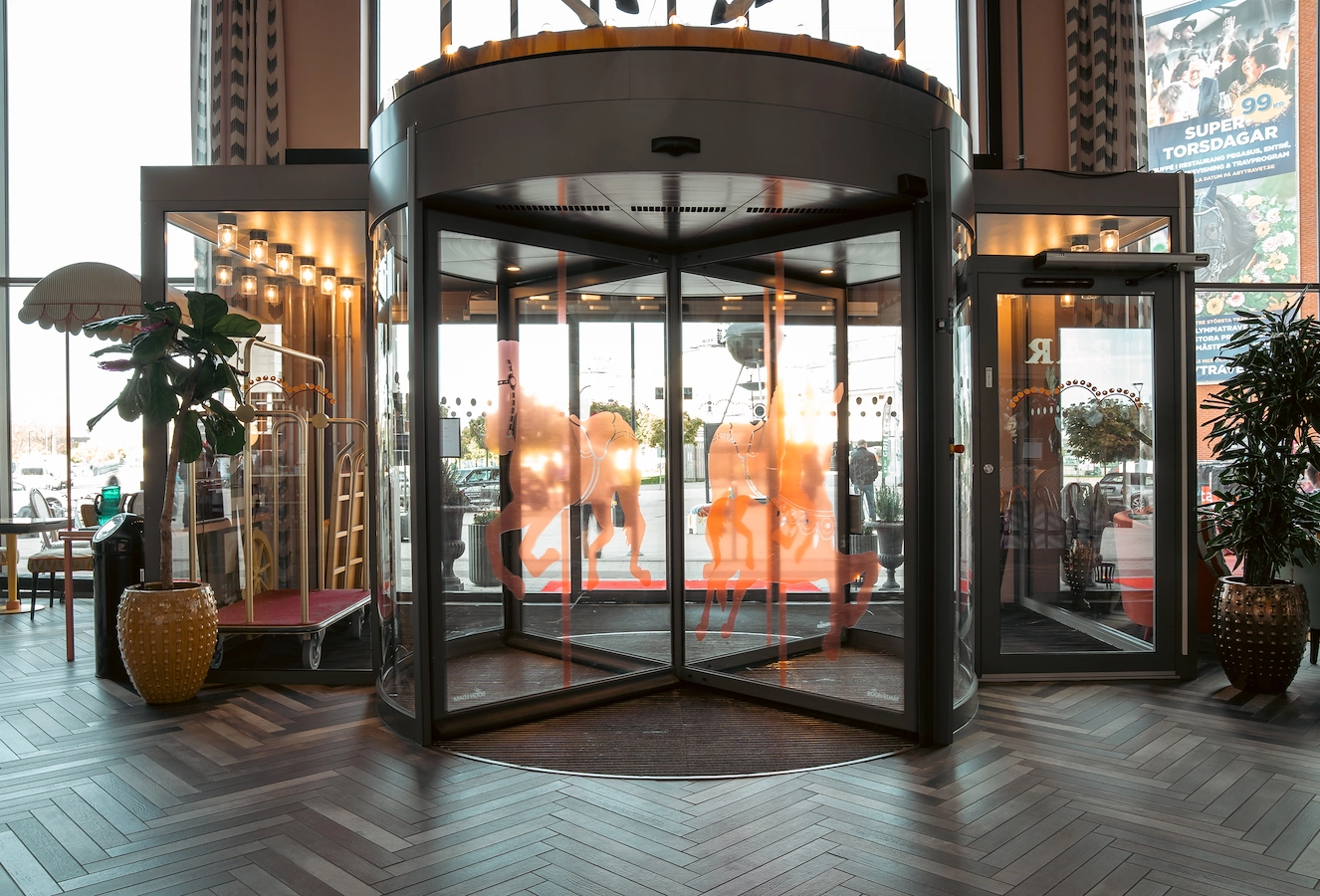 Entrance at Aby Hotel